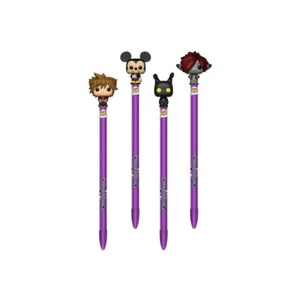 Funko Kingdom Hearts Pen Topper 4 Pack Bundle- Sora-2 styles, Mickey, Heartless - Picture 1 of 1