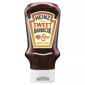 HEINZ SWEET BARBECUE Smooth & Sticky Sauce Bottle 500g 17.6oz - Picture 1 of 6