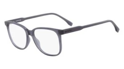 AUTHENTIC LACOSTE L2839 035 Transparent Grey Women Eyeglasses 53mm 16 145 - Image 1 of 4