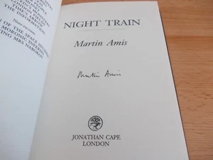 Nachtzug, Martin Amis, SIGNIERTE ERSTE AUSGABE, 1. Druck, gehardcover, 1997 - Bild 1 von 5
