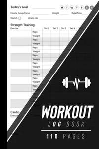 Workout Log Book - Picture 1 of 12