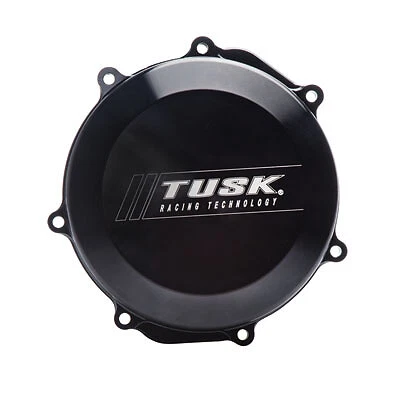 Tusk Billet Clutch Cover Black For YAMAHA WR450F YZ450F YZ450FX - Image 1 of 1