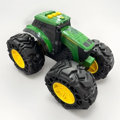 TOMY John Deere Kids Monster Treads Toy Tractor with Working Lights & Sounds - Image 1 of 4