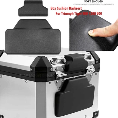 Funda Respaldo Almohadilla Para Triumph Tiger 800 1200 900 Caja Trasera Cojín Respaldo  Foto 1 de 4