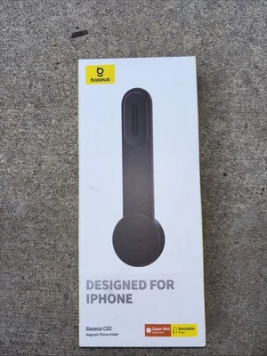 Baseus Car Phone Holder Magnetic CO2 MagSafe Mount Dashboard iPhone Samsung - Image 1 of 3