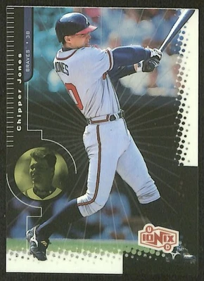 1999 Upper Deck Ionix #5 Chipper Jones Atlanta Braves - Image 1 of 2