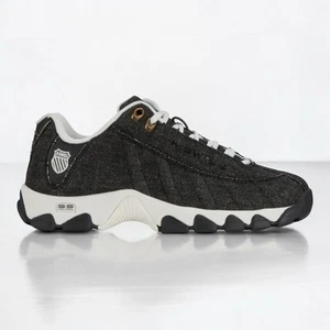 K-Swiss ST329 CMF Men's Sneaker Denim Black White Brand New - Picture 1 of 6
