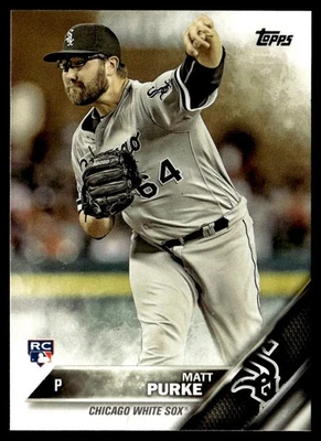 2016 Topps Update Matt Purke Rookie Chicago White Sox #US103 - Image 1 of 2