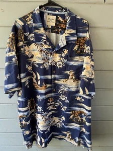 DISNEY PIRATES OF THE CARIBBEAN MENS 3XL TOMMY BAHAMA IN EXCELLENT CONDITION - Picture 1 of 10
