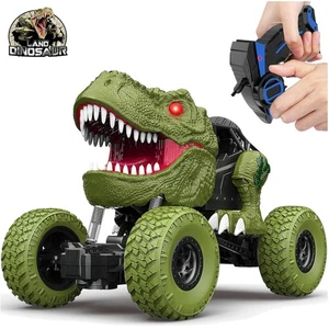 Exciting Dinosaur RC Car for Kids 3-12, Durable All-Terrain Toy for Outdoor Fun - Picture 1 of 8
