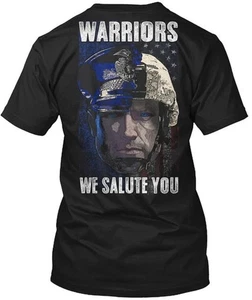 RARO! Camiseta Warriors We Salute You On Back - Imagen 1 de 1