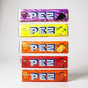 PEZ Süßigkeiten Nachfüllpackungen - verschiedene Früchte 1 Pfund Großpackung keine künstlichen Farben oder Aromen - Bild 1 von 11