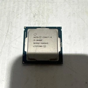 Intel Core i5-8600K 8th Gen 3.6ghz SR3QU Processor Tested Free Ship - Picture 1 of 4