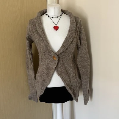 Cárdigan Diesel Para Mujer Talla Pequeña Lana Y Alpaca Vintage Y2K  Foto 1 de 4