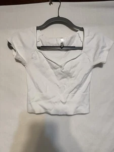 Nikidikidi Damen Cropped Shirt Kurzarm Größe S - Bild 1 von 3