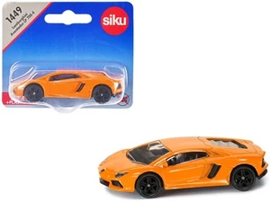 Diecast Model Car Lamborghini Aventador LP700-4 Orange Siku - Picture 1 of 1
