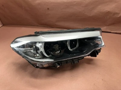 Faro delantero derecho LED BMW G30 540I M5 530e 530I OEM 44K millas 4 piezas Foto 1 de 4