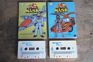Mask  Mini Story Books Cassettes Car Wars Volcano of Venom - Picture 1 of 3