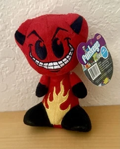 U.B. Peluche Funkeys Deuce the Devil 2008 Radica Demon Flames nuevo con etiquetas nuevo stock antiguo - Imagen 1 de 10