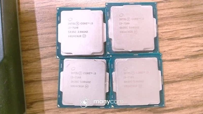 Lot of 4 Intel Core i3-7100 CPU - Image 1 of 2