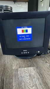 2003 Dell E773C 16" CRT VGA Computer Monitor w/ cables and stand - Picture 1 of 4