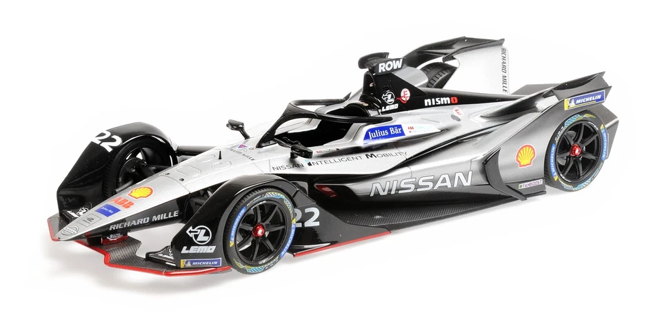 1:18 Minichamps Formula E Season 5 Nissan E.Dams Oliver Rowland 114180022 Modell - Immagine 1 di 2