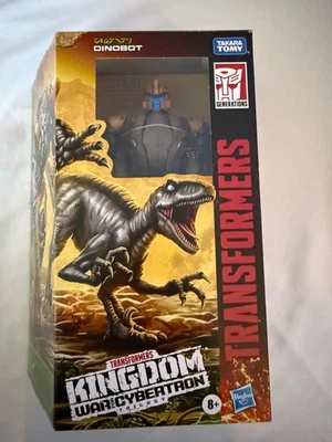 TRANSFORMERS KINGDOM WAR FOR CYBERTRON TRILOGY VOYAGER FIGURE DINOBOT WFC-K18 - Image 1 of 2
