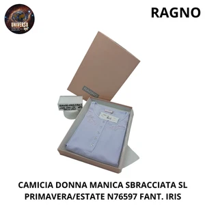 Camicia Donna Manica Sbracciata SL  Fant.Iris  N76597 - Primavera/Estate   Ragno - Foto 1 di 7