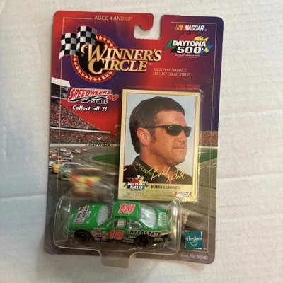 1999 WINNERS CIRCLE NASCAR BOBBY LABONTE #18 1:64 Speedweeks 99 Series Daytona - Image 1 of 4