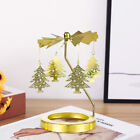 Gift Metal Party Tea Light Wedding Candle Holder Christmas Tree Flower Rotating