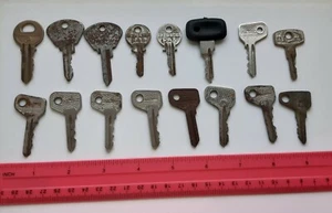 Vintage Car Motorcycle ignition Keys USSR 16 pieces Lada Moskvich Java Gaz Volga - Picture 1 of 9