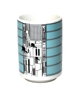 Japan Anime Cup Mug 2011 Blue White - Picture 1 of 5