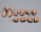 1/6 Scale Male Hands & Feet Model For 12" Figure