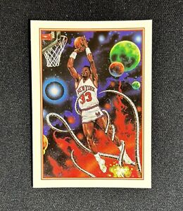 1992-93 NBA Hoops Patrick Ewing #AC1 Insert Basketball Art Card New York Knicks