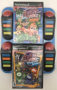 Buzz Junior: Jungle Party/robo jam- Bundle (Sony, 2007) new sealed ps2 - Picture 1 of 1