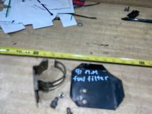 1987-1996 MIGHTY MAX FUEL FILTER BRACKET AND PLATE WITH BOLTS