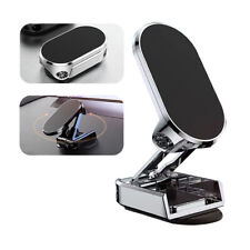 Sucker 720° Rotate Magnetic Mount Car Phone Holder Folding Stand Metal Foldable