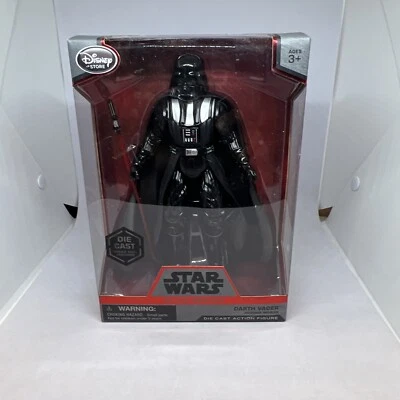 Disney Store Star Wars Darth Vader Elite Series Die Cast 7" Action Figure New - Image 1 of 4