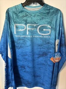 Columbia Men's PFG Super Terminal Tackle Vent LS Size: Medium (FM1520-349) - Picture 1 of 11