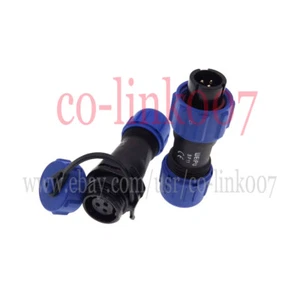 SP11 3pin Waterproof Connector, WEIPU Original Power Cable Plug Socket IP68 - Picture 1 of 10