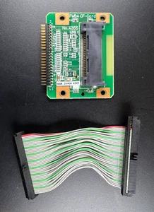 Genuine Oki Okidata B6300 PWBA CF-Card board No. 4355 with ribbon cable - Picture 1 of 7