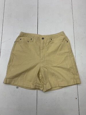 Pantalones cortos de mezclilla amarillos para mujer Liz Claiborne talla 8 Foto 1 de 4