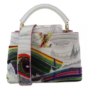 LOUIS VUITTON Capucines BB Huang Yuxing Leather Shoulder Bag Multicolor - Picture 1 of 18
