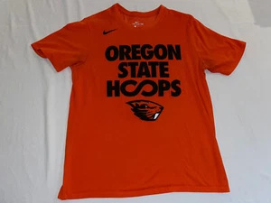 Nike Mens Oregon State Beavers Hoops T-Shirt Large Athletic Cut Orange NWOT! - Picture 1 of 3