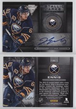 2013-14 Panini Titanium Metallic Marks Silver Tyler Ennis #MM-71 Auto