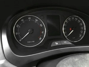 For Skoda Roomster 2006-2015 Polished Aluminum Trim Rings for Instrument Cluster - Imagen 1 de 8