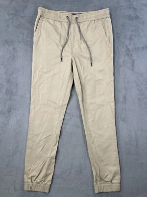 Pantalones Aero Para Hombre XS Tostado Caqui Jogger Cordón Cintura Elástica Elastizados Foto 1 de 4