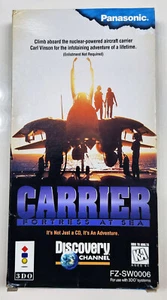 Carrier: Fortress At Sea (3DO) - Complete in Long Box! 100% TESTED! CIB 3D0 RARE - Picture 1 of 8
