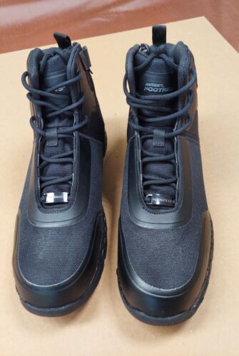 Hytest Safety Footwear Men's Black Mission Zipper Boots Size 10D | eBay