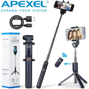 APEXEL Selfie Stick Phone Tripod Stand with Wireless Remote for iPhone Samsung - Photo 1 sur 10